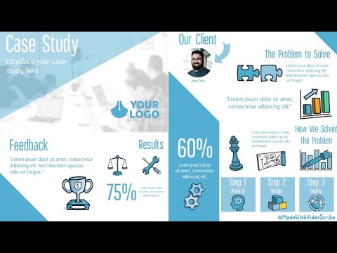 Business Case Study Video Template | VideoScribe