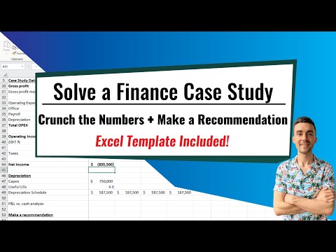 project finance case study interview