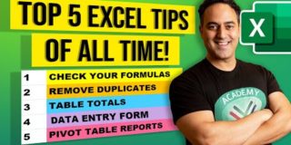 Top 5 Microsoft Excel Tips and Tricks (OF ALL TIME) – Excel Beginners to Advanced