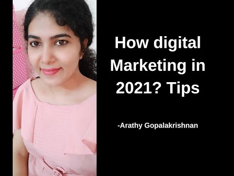 How digital marketing in 2021 Tips| Digital marketing Malayalam| Arathy Gopalakrishnan