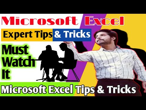 80 लोग नहीं जानते इस Excel Tricks को || Expert Tips Tricks || Microsoft Excel Tricks Hacks