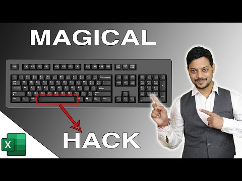 Shorts | space bar hack in excel | excel magical trick to remove unwanted spaces from text