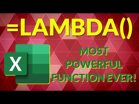 Excel LAMBDA Function