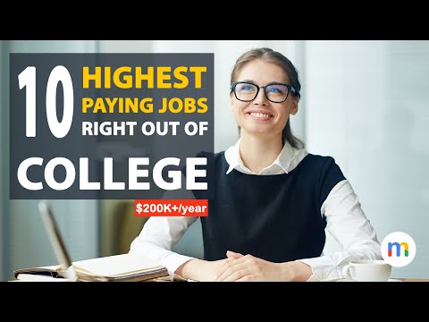 Highest Paying Jobs Right Out Of College $200K+ | melshams