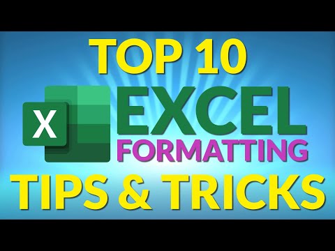 Top 10 Excel Formatting Tips and Tricks