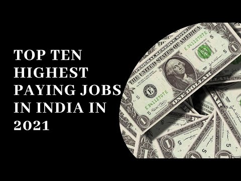 Top 10 Highest Paying Jobs in India in 2021 | Best Jobs in 2021 | Unlistened Orator