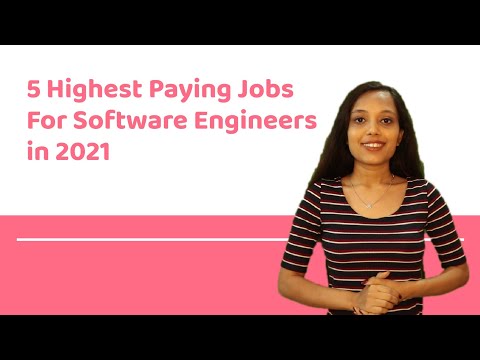 5 Highest Paying Jobs for Software Engineers in 2021 What Skills you need for them | Workex Eng