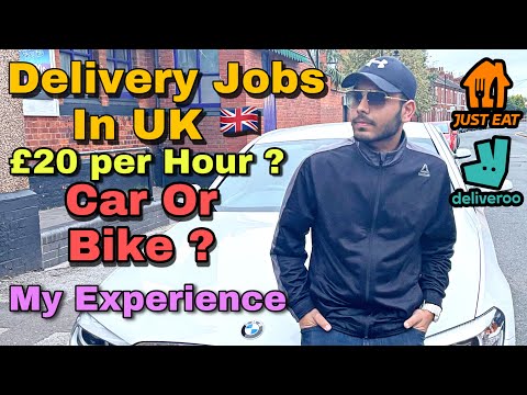 Delivery Jobs in UK 🇬🇧 | Jobs for boys Girls | Highest Paying job in UK | Student Drive cars