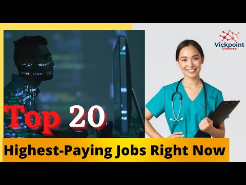 Top 20 Highest Paying Jobs Right Now