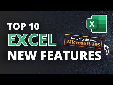 Top 10 Excel New Features incl Microsoft 365