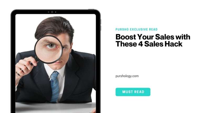 Boost Your Sales with These 4 Sales Hack