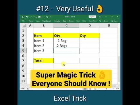 #shorts  Excel PRO Trick Everyone Need To Know | 🔥🔥  गज़ब की एक्सेल ट्रिक