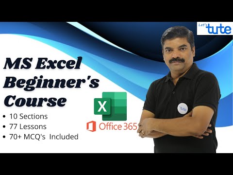 Learn Microsoft Excel Complete Beginners Course | MS Excel Tips 2020 | Letstute Edtech