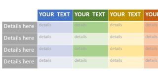 How to create a table and format that on PowerPoint – Tellit