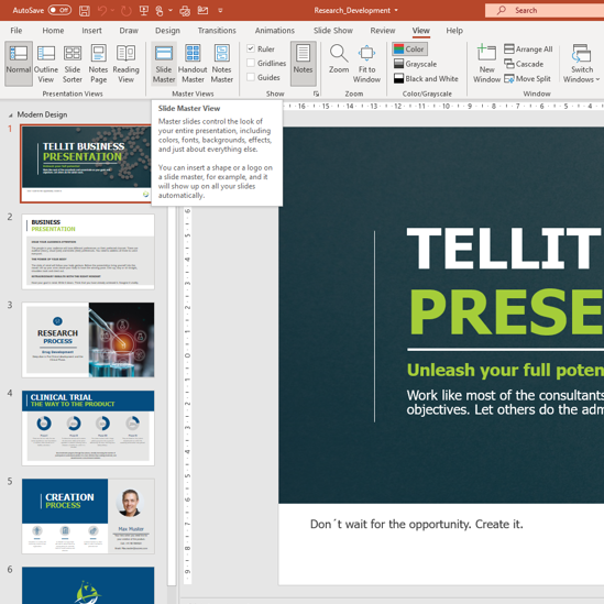 How to edit Master Slide in your PowerPoint presentation Tellit