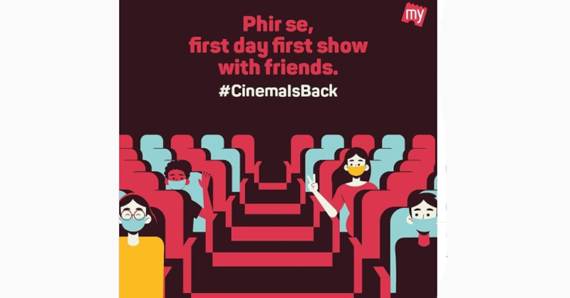 Case Study: How #CinemaIsBack resulted in daily consumer traffic reaching 76% of pre-covid levels on BookMyShow