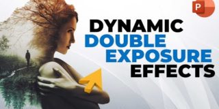 Dynamic Double Exposure Effects in PowerPoint