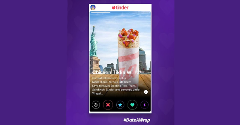 Case Study How Faasos included Tinder in their Valentines Day campaign