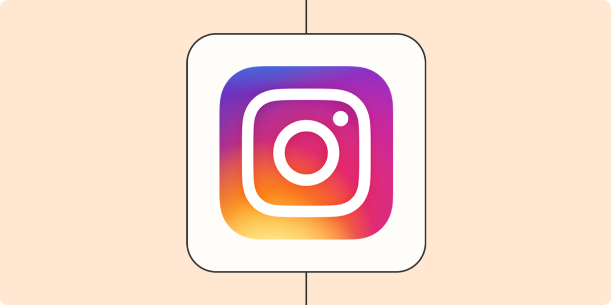 A hero image for Instagram app tips with the Instagram logo