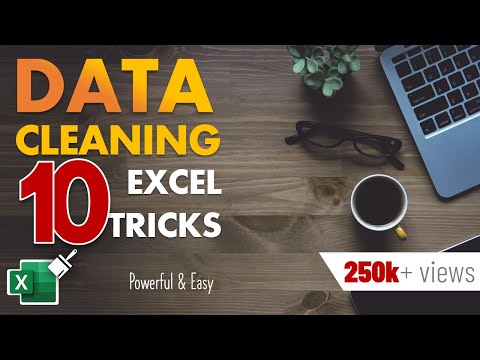 Data cleaning in Excel – 10 tricks *PROs* use all the time