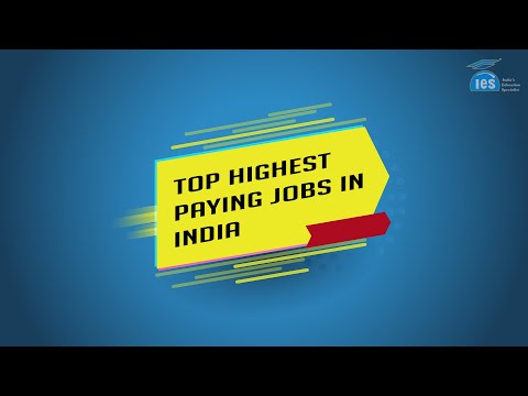 Top Highest Paying Jobs in India | Indian Educational Services