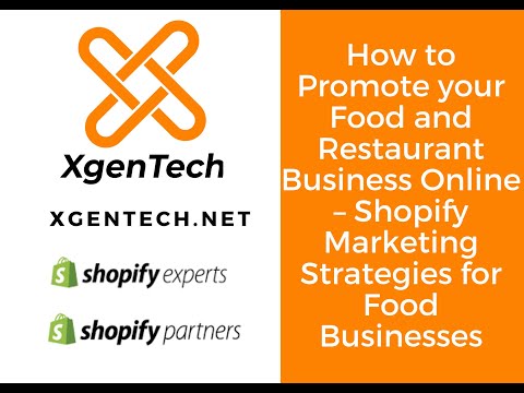 shopify marketingacquisition How to Promote your Restaurant Online Shopify Marketing Strategies
