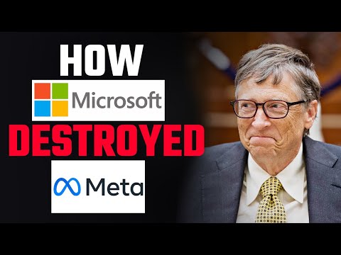 How Microsoft Is Killing Facebook (Meta) ? | Microsoft Secret Strategy | Business Case Study