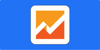Hero image with the Google Analytics logo