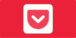 Hero image with the Pocket app logo