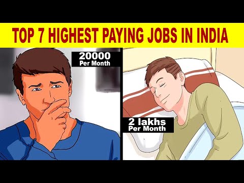 Top 7 Highest Pay Job 2022 in India || High Paying Career Options for Future | By Sumar