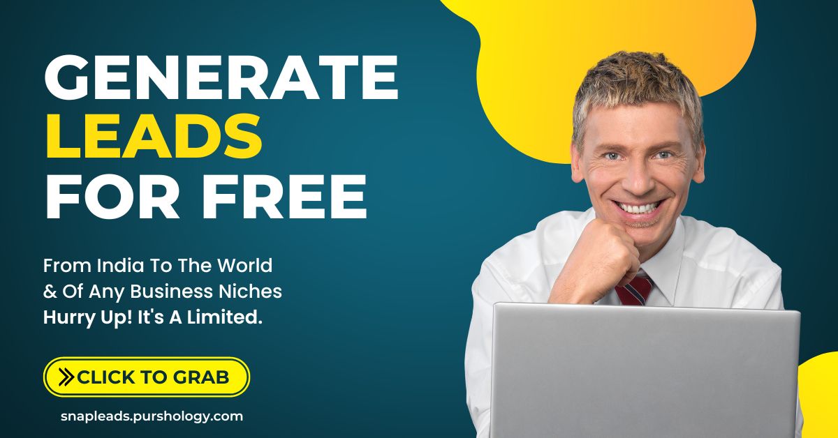 Generate leads For Free