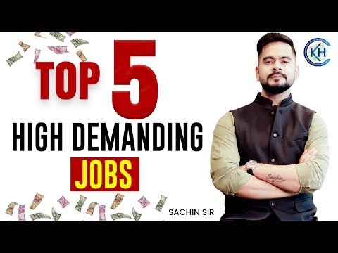 Top 5 High Demanding Jobs In 2022 | Highest Paying Job | High Salary Job List | Best Career Options