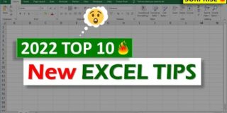 🔥 Top 10 New Excel Tips and Tricks To Learn In 2022