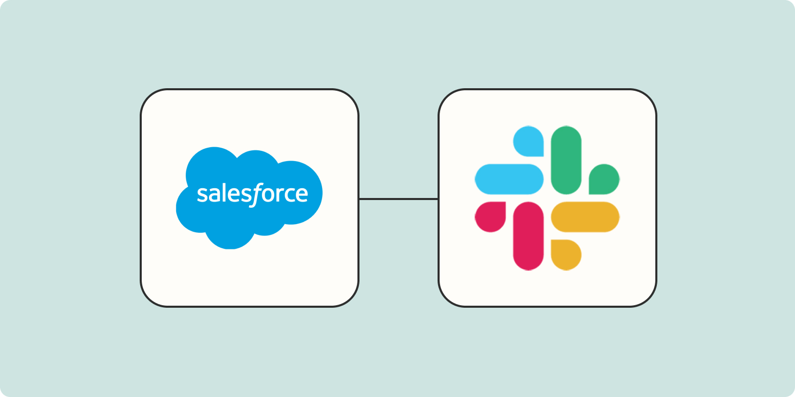 Easily integrate Salesforce with Slack