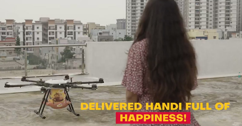 Case Study How Biryani by Kilo created buzz around their drone delivery campaign