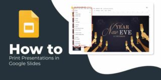 How to Print Presentations in Google Slides