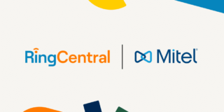 RingCentral and Mitel logos with RingCentral branding