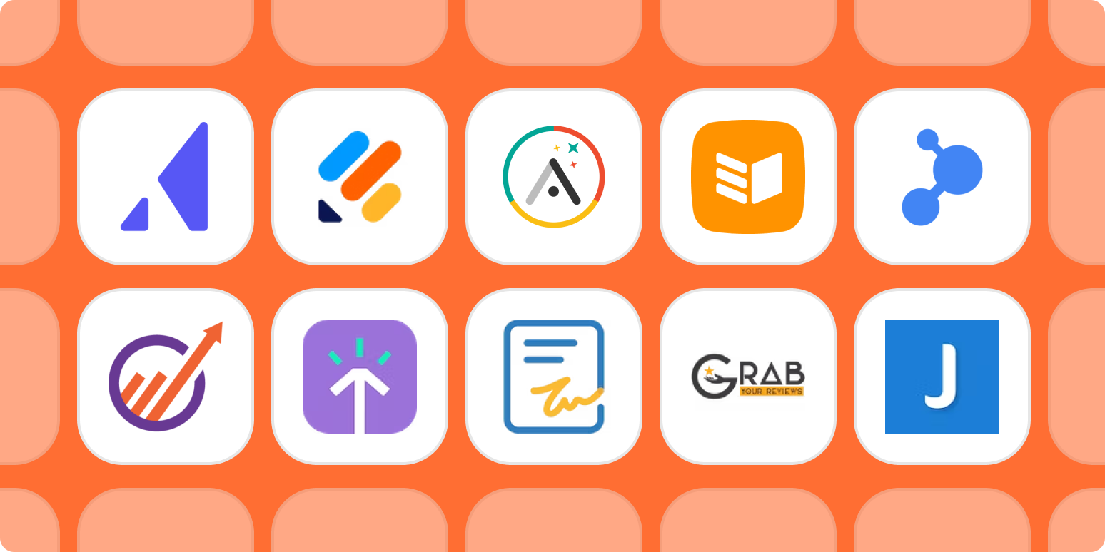 A simplified user interface design representing a portion of Zapier's platform. There's a vertical menu of platform options. At the top is a dominant orange button with text inside that reads 'Create Zap.' Beneath the button is a stack of menu icons to represent dashboard, Zaps, and Transfers.