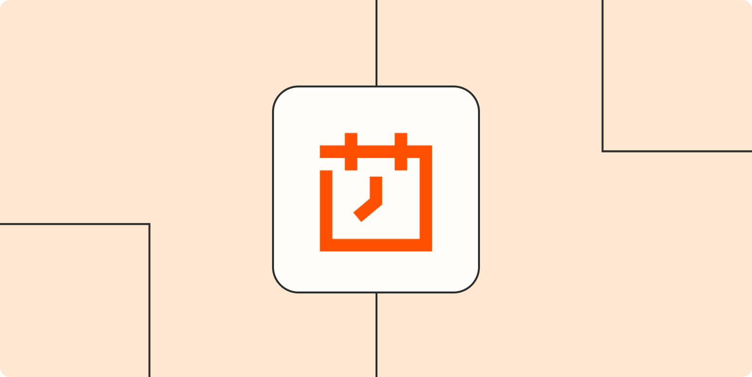 A simplified user interface design representing a portion of Zapier's platform. There's a vertical menu of platform options. At the top is a dominant orange button with text inside that reads 'Create Zap.' Beneath the button is a stack of menu icons to represent dashboard, Zaps, and Transfers.