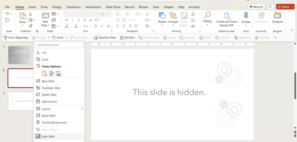3 Reasons to Use PowerPoints Hidden Slide Feature