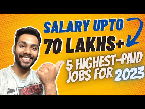 5 Highest paying jobs in India for 2023 || The Wordly Guy || Vlog