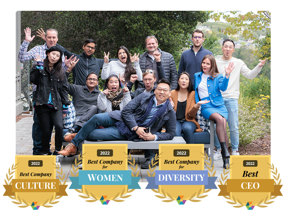 Top Rankings for Best CEO, Best Company for Diversity, Women, and Culture