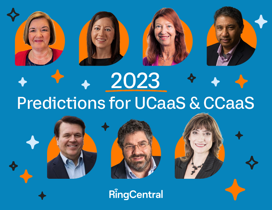 Cover image 2023 predictions for UCaaS CCaaS