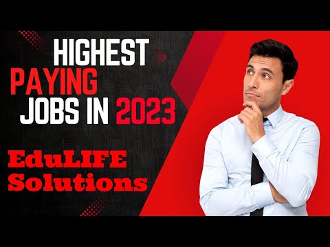 Top 10 Highest Paying Jobs In 2023 | Highest Paying Jobs | Sinhala | EduLIFE Solutions