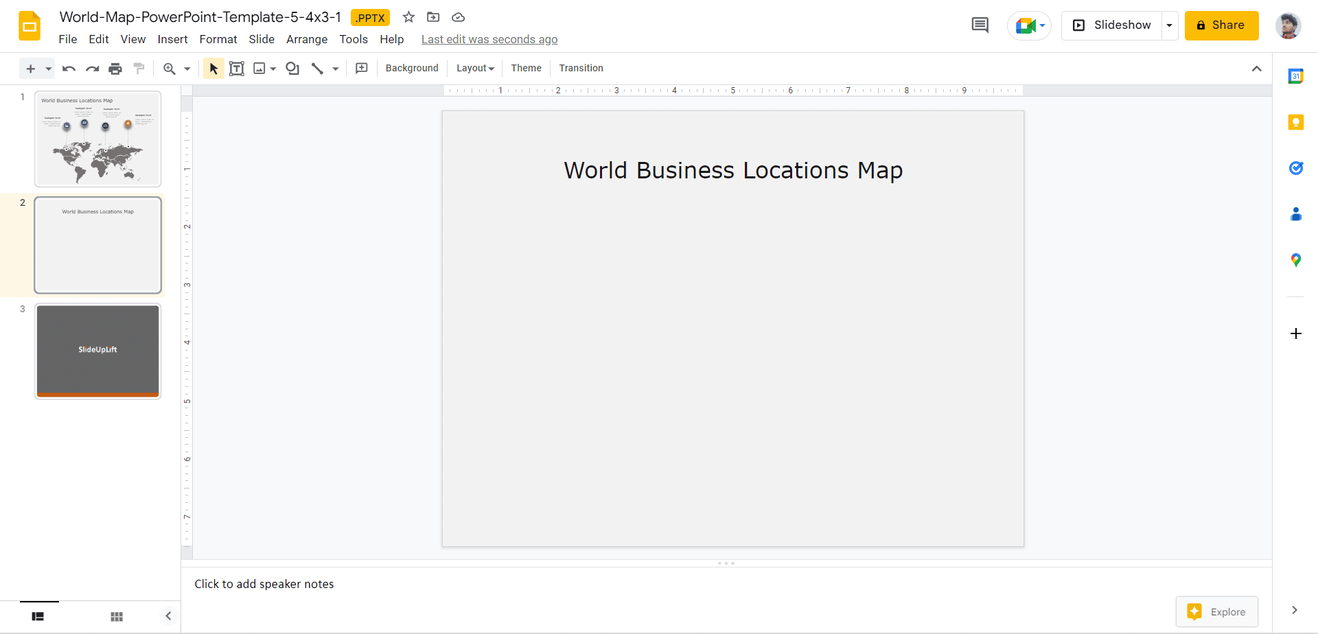 How To Add And Edit Maps In Google Slides