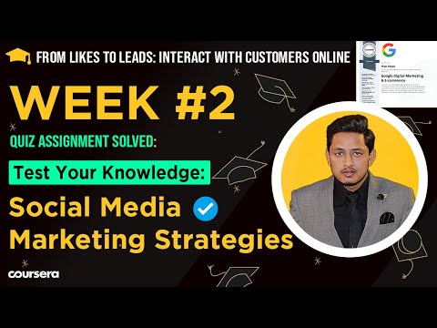 Quiz Test Your Knowledge Social Media Marketing Strategies | Quiz Assignment Solved | 100 Marks