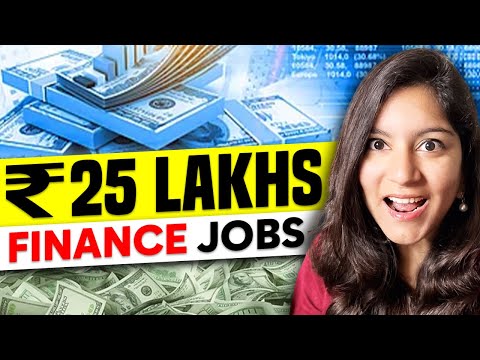 Highest Paying Finance Jobs 25L+ Package