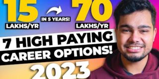 TOP 7 High Paying Job Options in India 2023! | In Tech | Best Career Options | High Salary Jobs