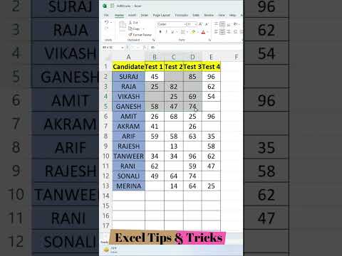 Excel Amazing Tips | Tips and Tricks ninjadoexcel ExcelTutorialsEasyClickAcademy Excel Tutorial