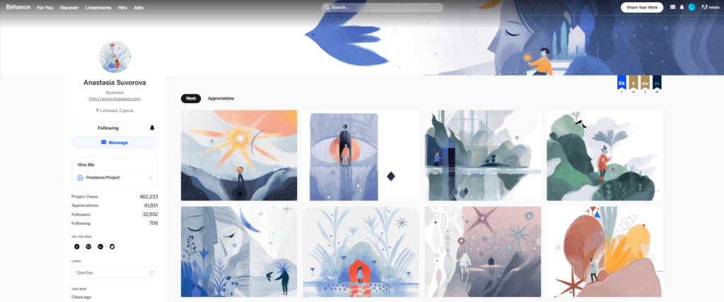 Getting Presentation Design Inspiration from Behance